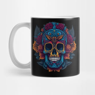 Sugar Skull Art: A Beautiful and Traditional Way to Celebrate the Day of the Dead Mug